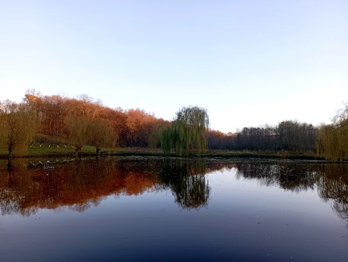 Lacul de lângă mănăstire FOTO Cosmin Zamfirache