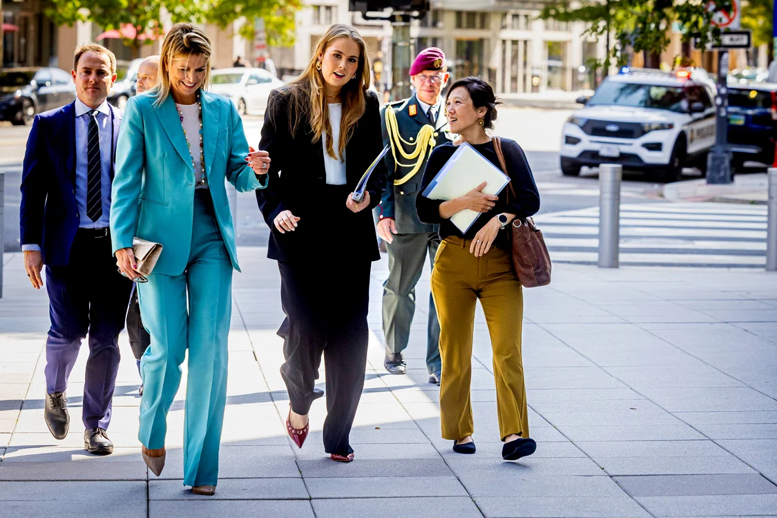 Prințesa Amalia cu Regina Maxima, profimedia 1039418456 jpg