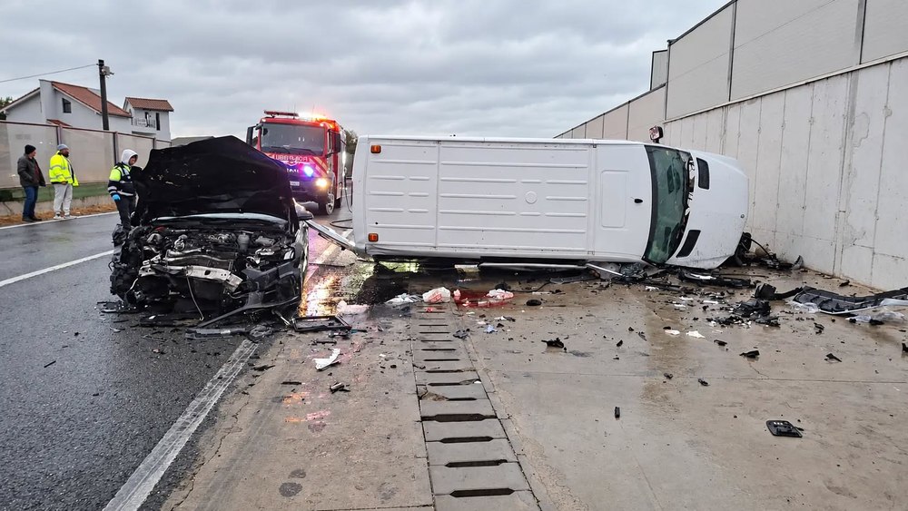 Accident grav pe DN 22, între Năvodari și Lumina: cinci persoane au fost rănite, una a ajuns la spital în stare de inconștiență