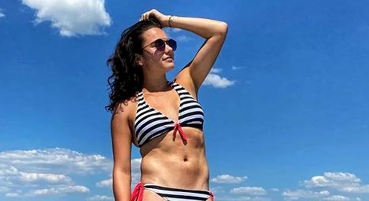 Miriam Bulgaru privește în zare după o calificare  FOTO Facebook