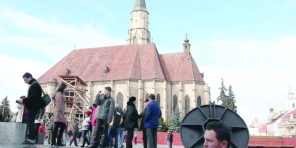 Piaţa Unirii, inaugurată cu scandal