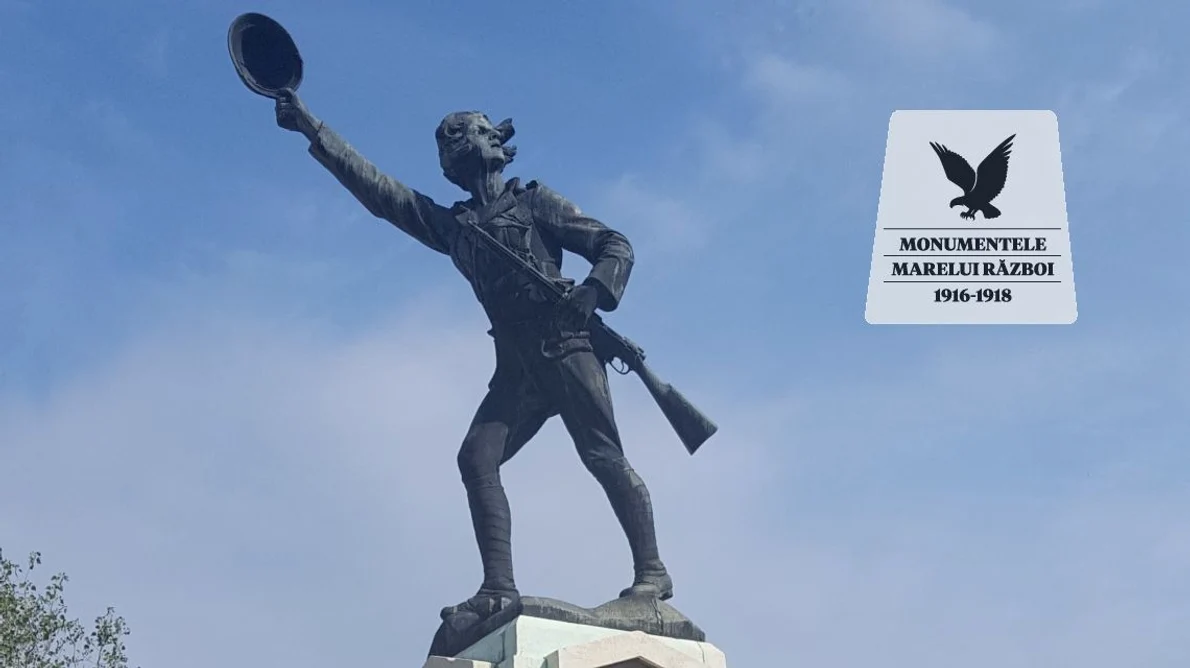 «Monumentele Marelui Război»: Statuia din Slatina a Ecaterinei Teodoroiu / FOTO jpeg
