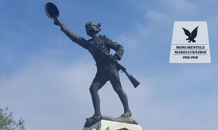 «Monumentele Marelui Război»: Statuia din Slatina a Ecaterinei Teodoroiu / FOTO  jpeg