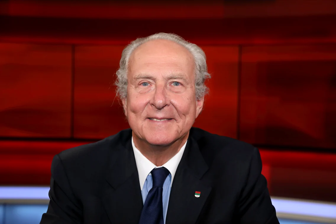 Prinţul Edward von Anhalt, comentator de televiziune. FOTO: Profimedia