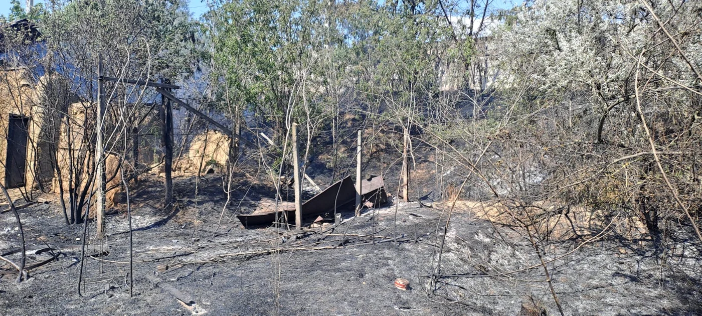 Incendiul de Chilia Veche a fost lichidat, dar misiunile pompierilor au continuat. FOTO Facebook DSU