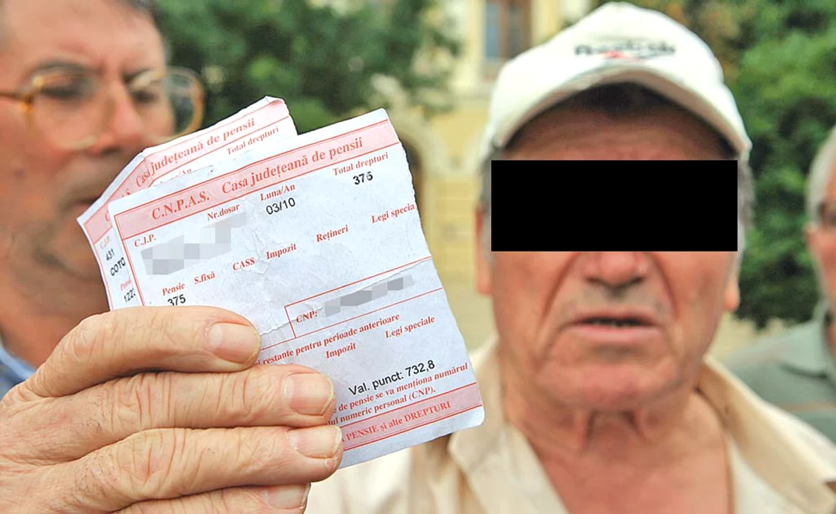 
    În prezent, pensiile de peste 1.050 de lei sunt impozitate  