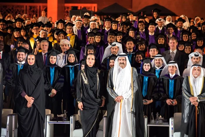 Moza bint Nasser și soțul ei, Emirul Hamad al Thani din Qatar, 2018 FOTO pagina oficială jpg