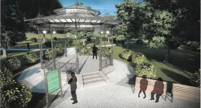 Parcul Copou Iaşi - fișă din proiect SURSA Primăria Iași