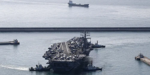 portavion USS Ronald Reagan in Busan Coreea de Sud 23 septembrie 2023 Foto EPA EFE jpg