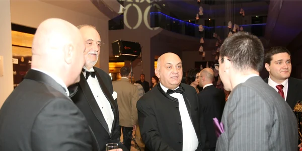Gala Forbes. Peter L. Imre, Manager General al Adevarul Holding şi Dinu Patriciu Foto: Marian Vilau