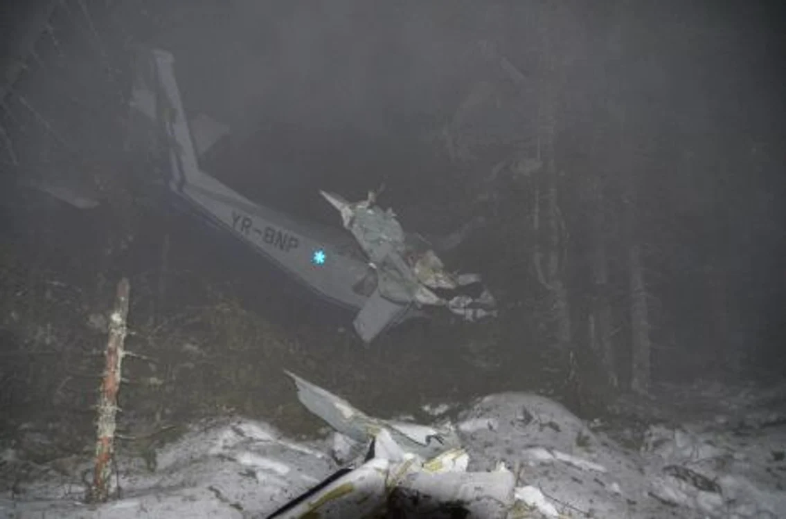 
    Avionul a aterizat forţat în Munţii Apuseni pe 20 ianuarie  
