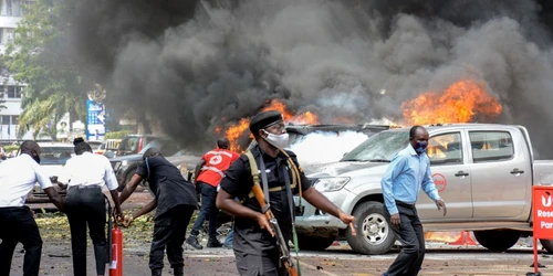 Atac sinucigas cu bomba Uganda
