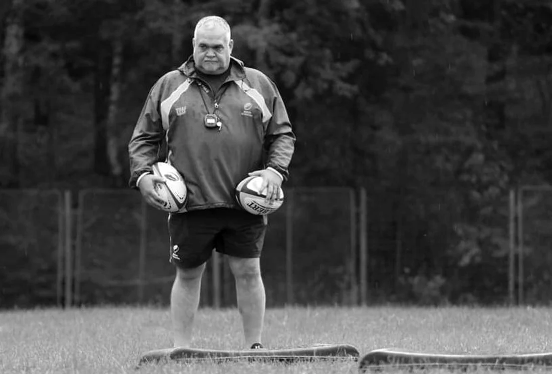Antrenorul Adrian Costache și-a petrecut o mare parte din viață pe terenul de rugbyFoto: FR de Rugby