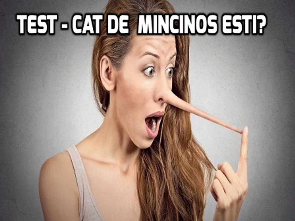 
    TEST - Cât de mincinos ești?foto: playbuzz.com  