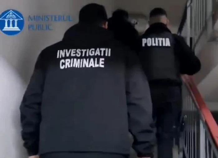 Acțiunea este coordonată de Ministerul Public FOTO: captură video