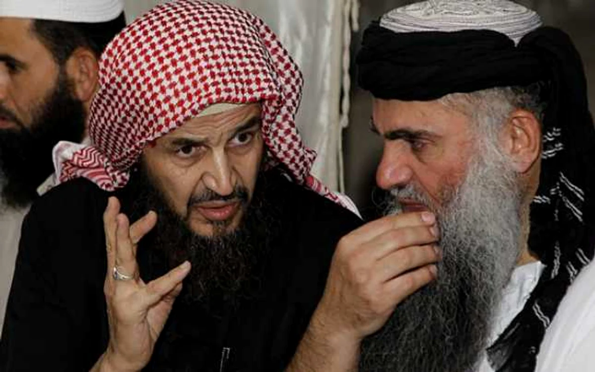 Abu Muhammad al-Maqdisi şi  Abu Qatada / Foto: The Guardian
