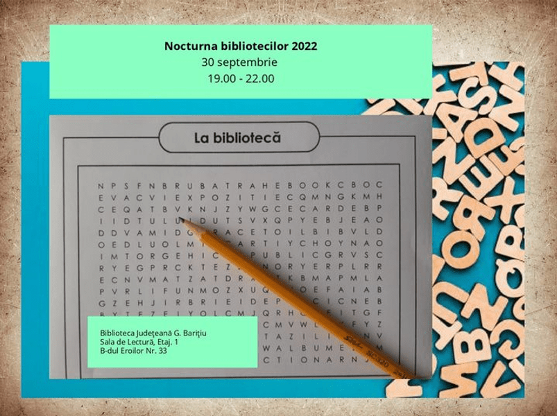 Nocturna bibliotecilor de la Brașov: o mulțime evenimente interesante și atractive