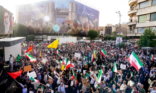 Președintele Iranului Masoud Pezeshkian   protest față de atacurile SUA FOTO PROFIMEDIA jpg