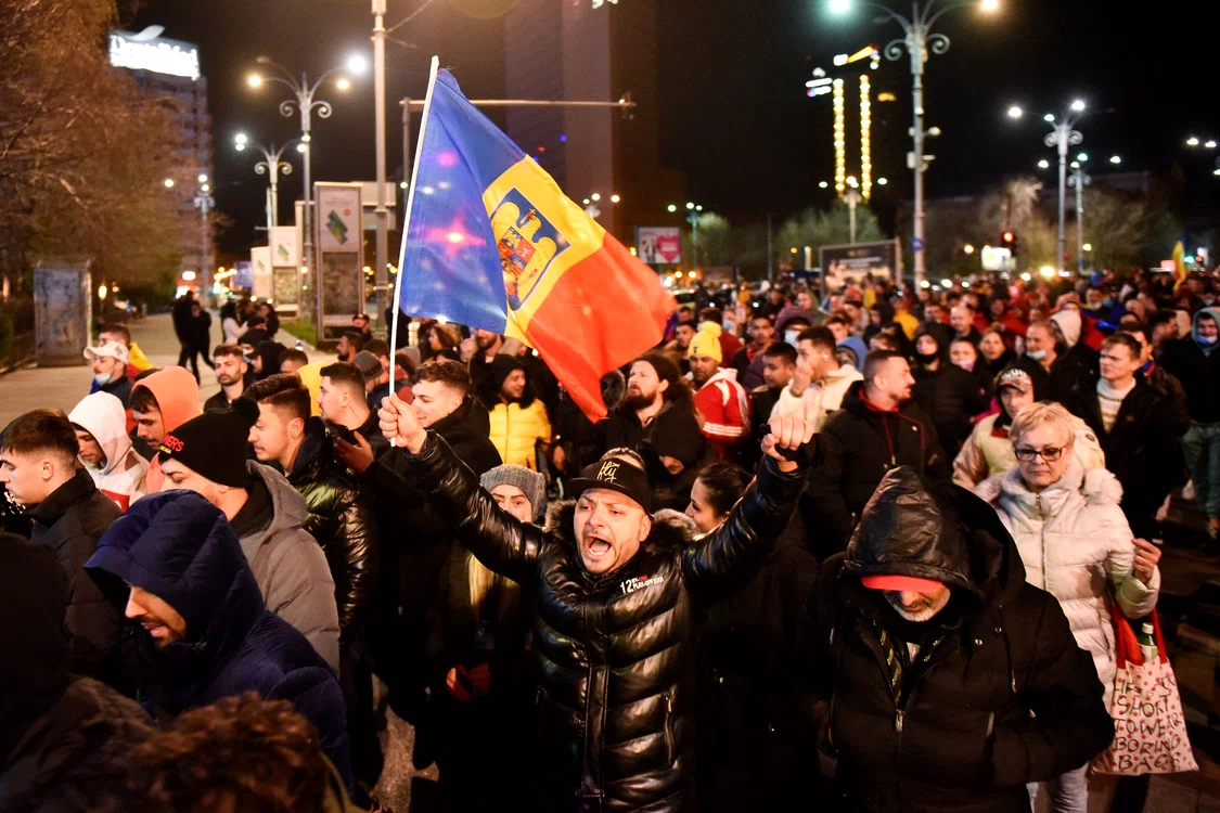 
    S-a ieșit în stradă și la ConstanțaFoto: Adevărul  