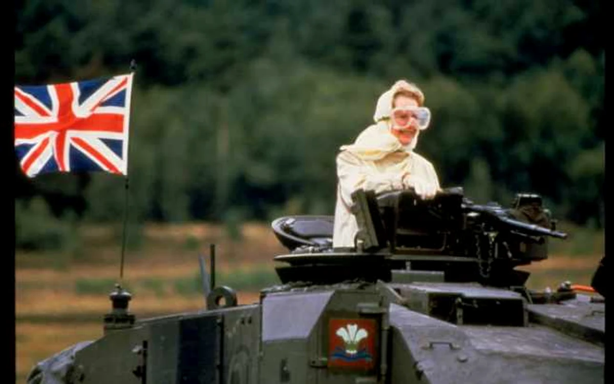 Margaret Thatcher şi-a convins după acest episod aliaţii americani că Războiul Rece trebuie să se încheie. FOTO Reuters