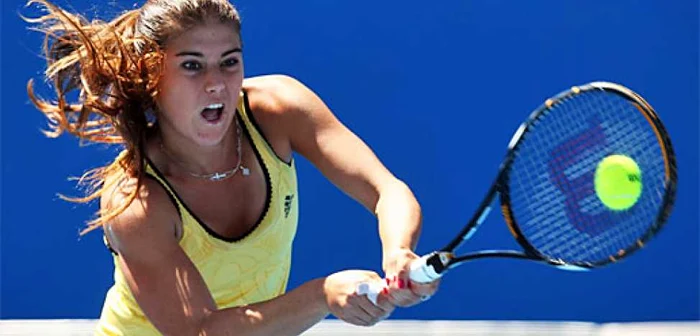 Sorana la Australian Open (sursa: www.australianopen.com)