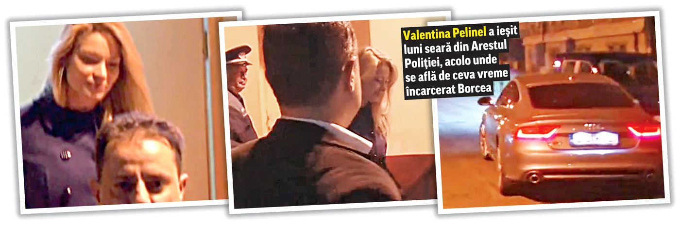 Blonda nu poate sta departe de fostul boss dinamovist şi îl vizitează la puşcărie