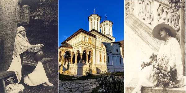 Regina Maria şi Mănăstirea Horezu - locul unde a dorit prima dată să fie înmormântată Foto colaj