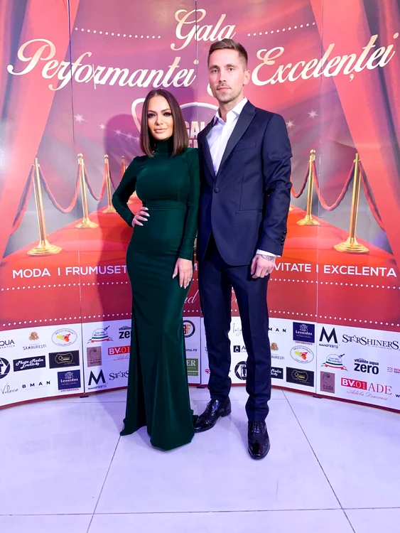 Rochia Andreei Antonescu a fost creată de designerul Paula Milea