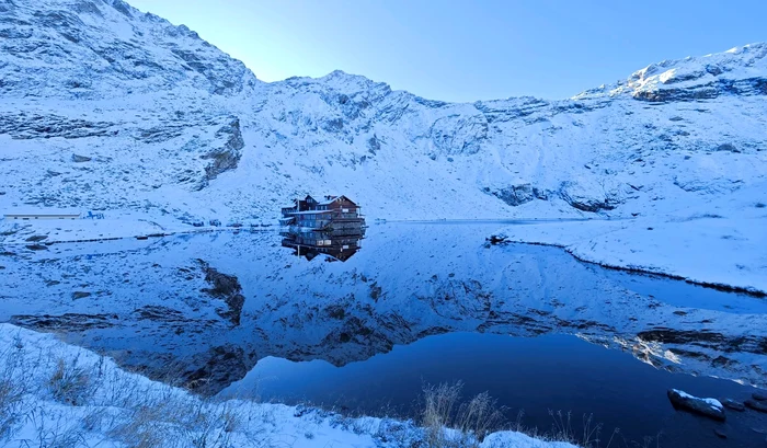 Lacul Bâlea. Foto: Marius Turc. Facebook