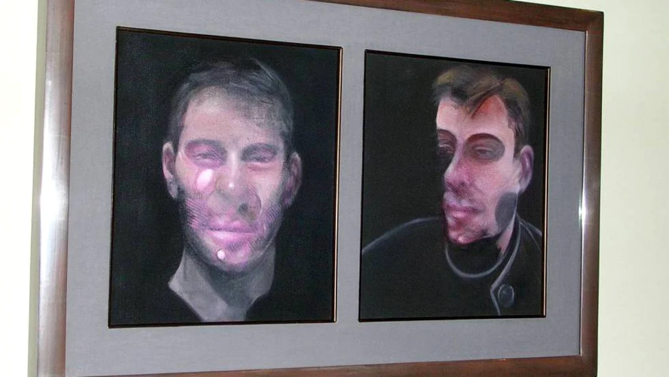 Două dintre picturile de Bacon furate în Madrid FOTO: https://elpais.com