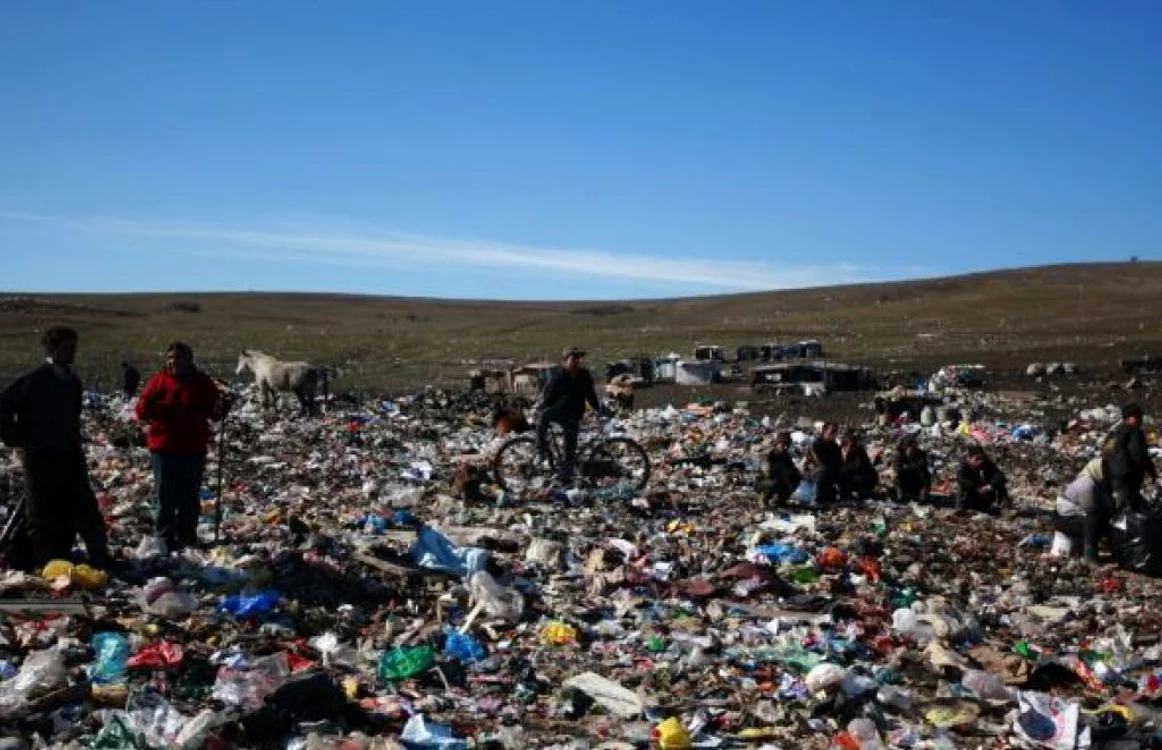 Pata Rât, groapa de gunoi a Clujului  FOTO: arhiva Adevărul