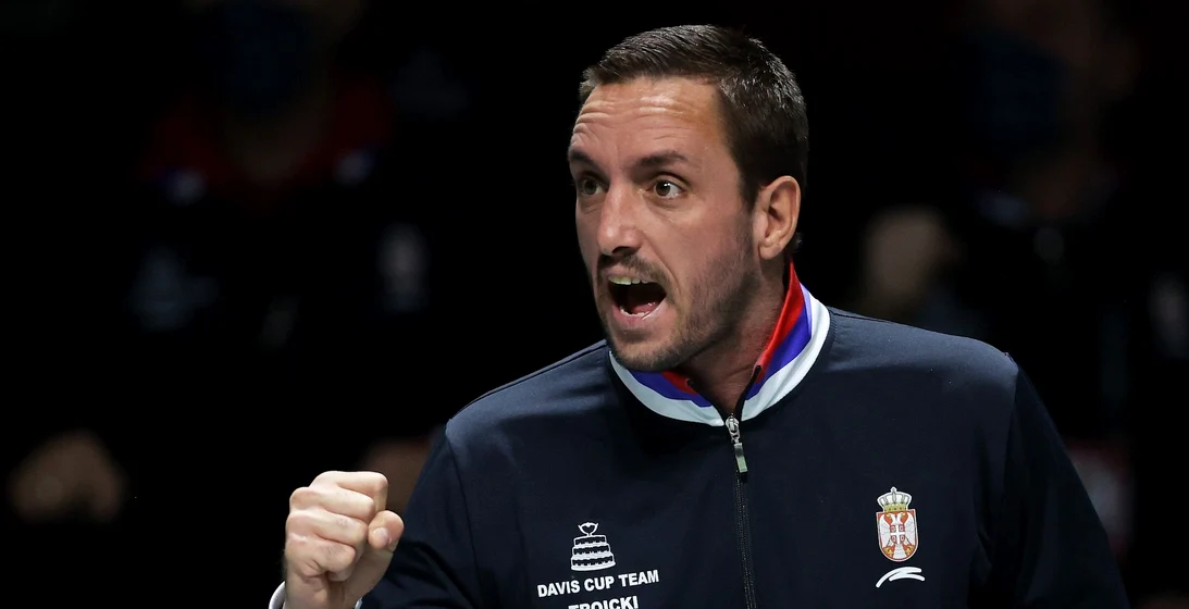 Troicki știe să-și motiveze elevii  FOTO EPA