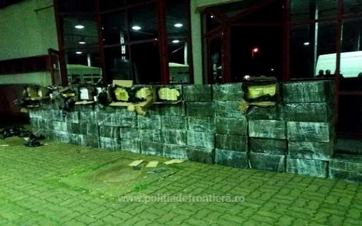 Ţigările au fost confiscate     Foto: ITPF Sighetu Marmaţiei