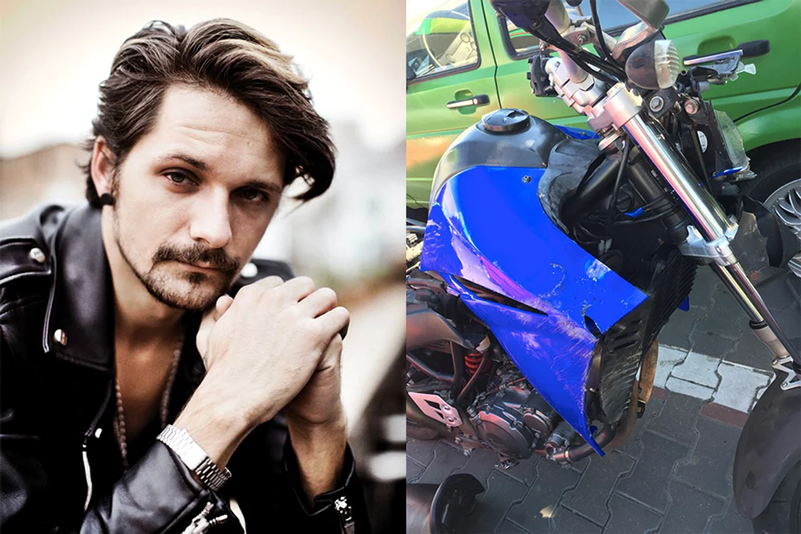 
    Motocicleta lui Bogdan, dauna totala!  