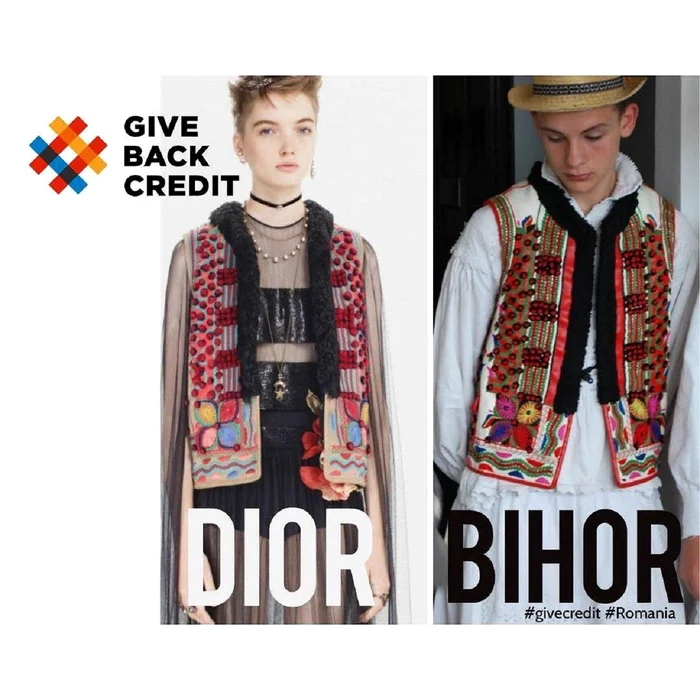 Cojocul lui Dior și cojocul de Bihor Sursă La blouse roumaine