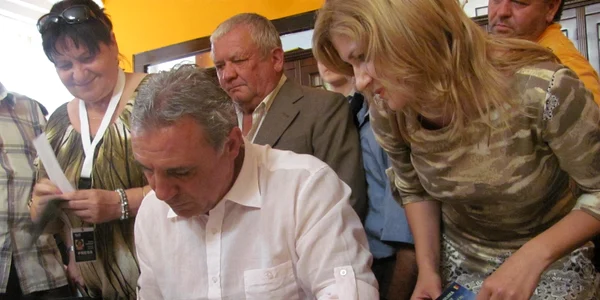 Hristo Stoichkov la Timişoara Foto