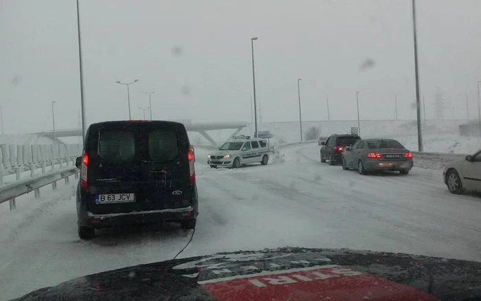 Autostrada Soarelui, închisă până la feteşti Foto:Florin Badiu/Facebook