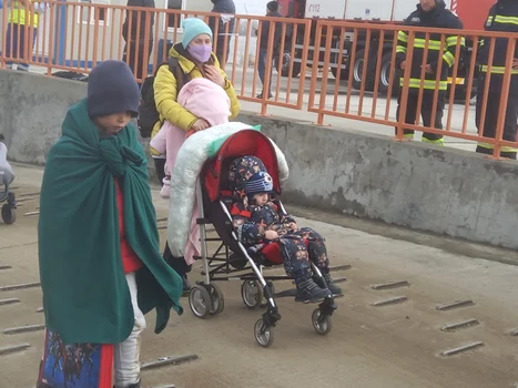 Imagini compleşitoare cu valul de refugiaţi din Ucraina 