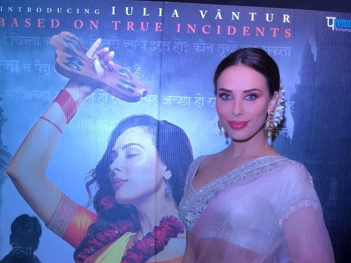 Acesta este afișul primului film al Iuliei Vântur la Bollywood