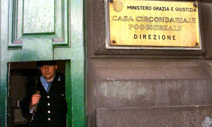 Protestul a avut loc în inchisoare din oraşul sicilian Poggioreale FOTO panorama.it
