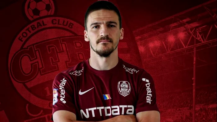 Daniel Graovac a dat CFR-ul pe FCSB. Foto CFR Cluj