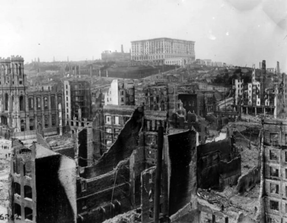 Oraşul San Francisco a fost devastat de un cutremur major în aprilie 1906. (Foto: history.army.mil)
