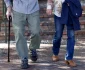 Gene Hackman și soția sa, Betsy, fotografiați anul trecut/FOTO Splashnews