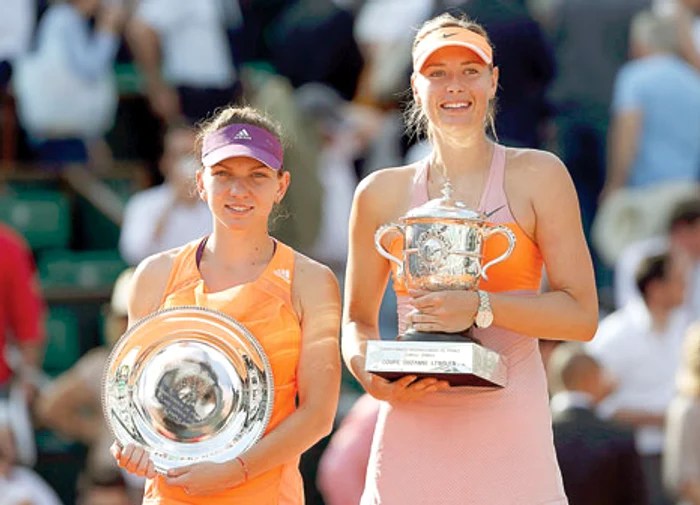 Roland Garros: Şarapova – Halep 6-4, 6-7, 6-4. Durata: 3 ore şi 2 minute