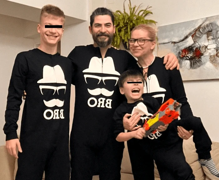 Familia Andreei Marinescu. Foto: social media