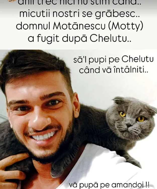 Dorian Popa și Motty/sursă foto: Instagram