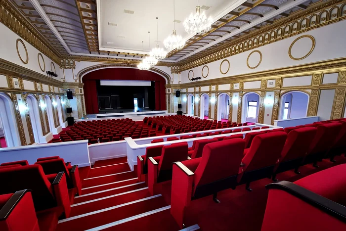 Sala teatrului. Foto: Daniel Guță