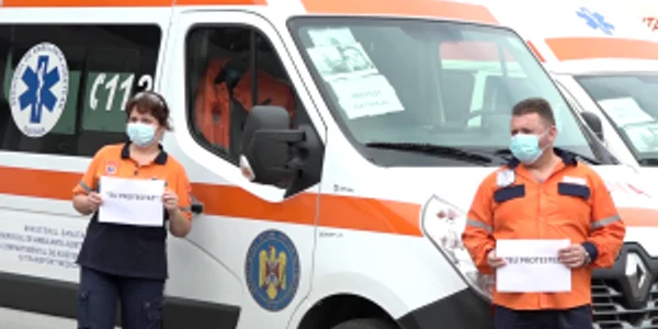 protestul ambulanetierilor