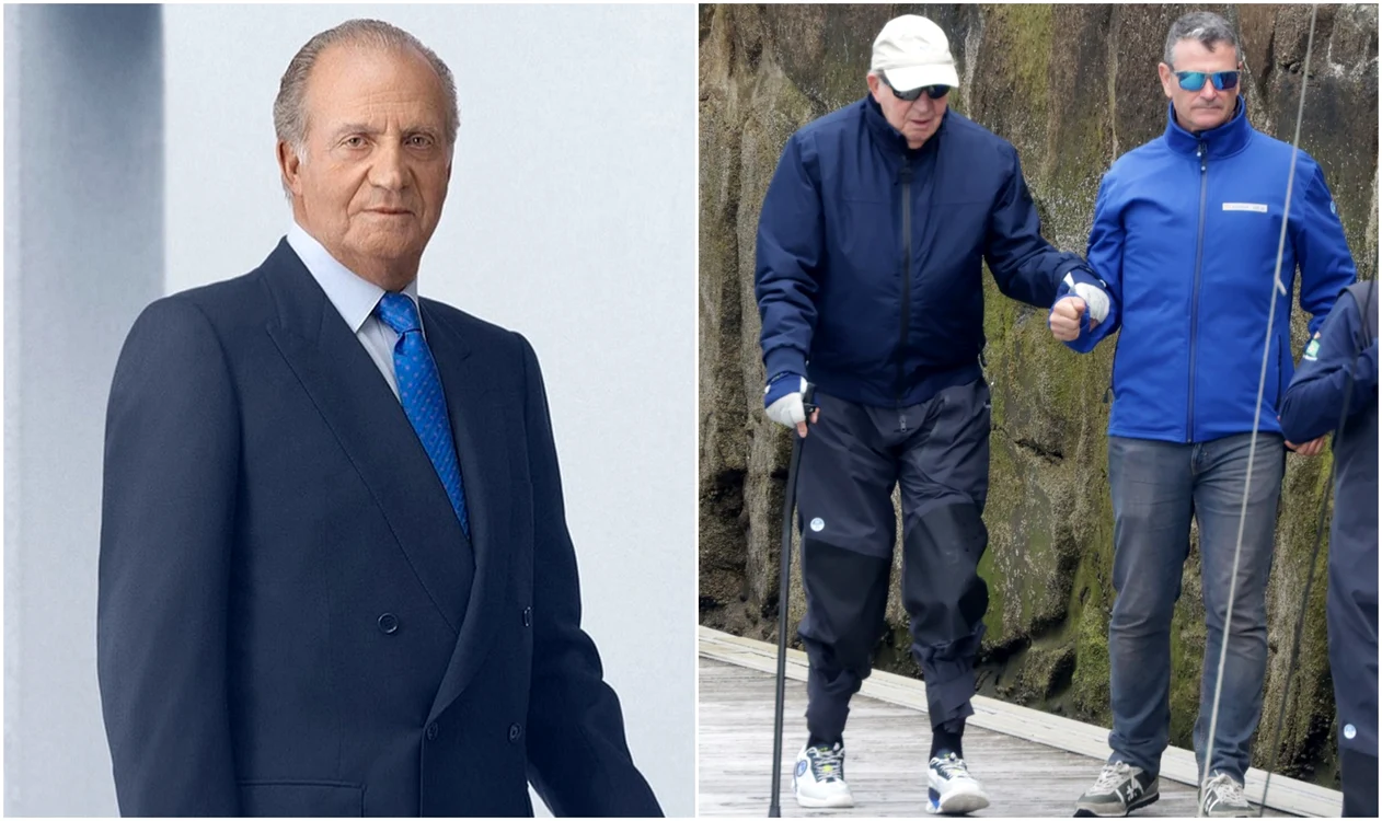 Regele Juan Carlos la Sanxenxo Profimedia jpg