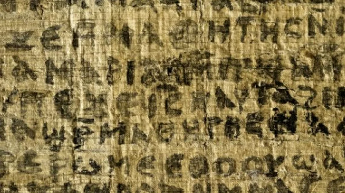 „Evanghelia soţiei lui Iisus”, manuscrisul care ar putea zgudui creştinismul din temelii jpeg